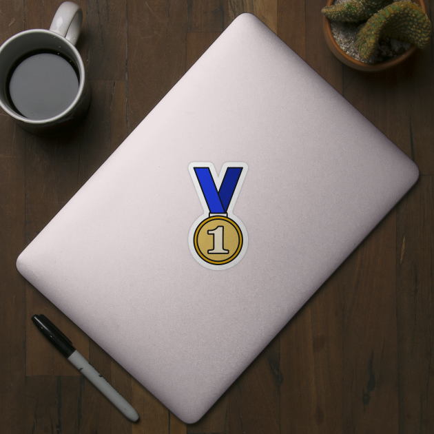 First Place Gold Medal Icon by THP Creative